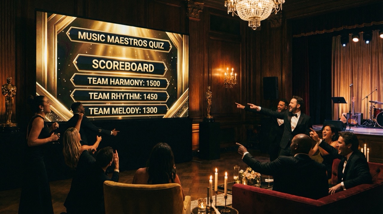 Spectacular TV display