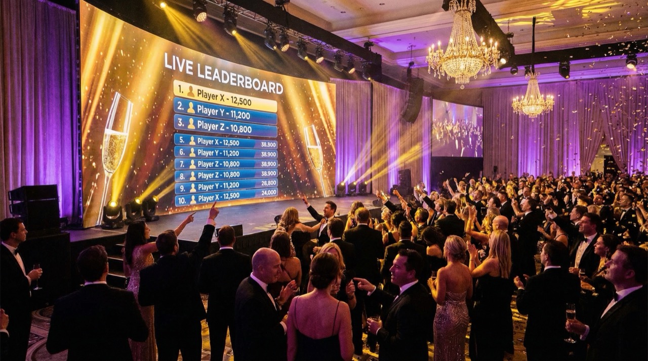 Real-time leaderboard